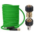 Kink Resistant Pressure Washer Hose 50 Ft X 3 8 For Hot And Cold Water