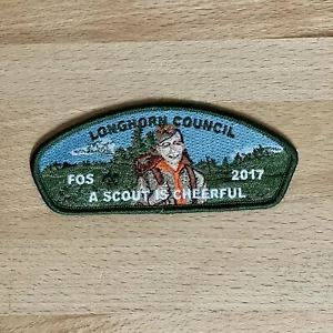2017 Longhorn Council CSP FOS BSA A Scout Is Cheerful - Bild 1 von 2