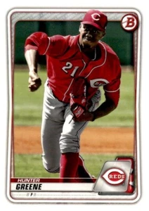 2020 Bowman Prospects Baseball #47 Hunter Greene Cincinnati Reds - Picture 1 of 2