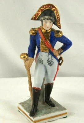Sitzendorf Napoleonic Soldier 1806 Franz Tambour 7 1/4" - Image 1 of 4