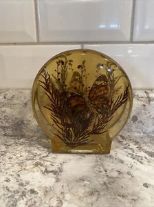 Vintage Kitchen Decor Napkin Holder Flower Leaf Butterfly Design - Picture 1 of 6