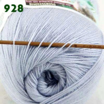 Sale 1 Skein x 50gr Soft Acrylic Wool Cashmere Hand Knit Fine Crochet Yarn 928 - Image 1 of 4