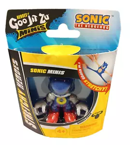 Figura Heroes Of Goo Jit Zu Minis METAL SONIC Sonic The Hedgehog paquetes individuales - Imagen 1 de 4