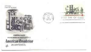 1476 Pamphleteer American Revolution, ArtCraft FDC - Picture 1 of 1