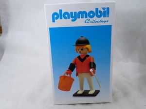 PLASTOY n° 264 Playmobil Collectoys LE CAVALIER DE CONCOURS 25 cm résine neuf - Picture 1 of 12