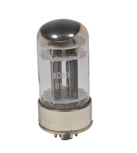 TUBO EE. UU. 6080/6AS7/ECC230 PROBADO CON PLACAS NEGRAS ROETEST V10 QTY-1 - Imagen 1 de 6