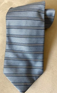 Corbata de seda para hombre Boardroom rayas horizontales de Jos. A. Bank TRAD Ivy Usado en Excelente Condición - Imagen 1 de 2