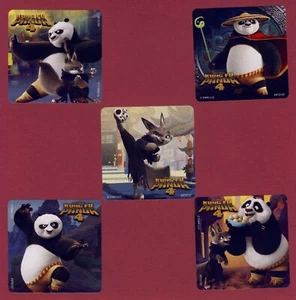 10 Kung Fu Panda 4 - Large Stickers - Party Favors - Rewards - Po, Zhen - Picture 1 of 1