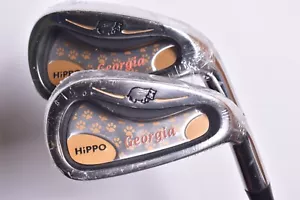 NEW WOMENS HIPPO GOLF IRONS 6-SW LADIES FLEX GRAPHITE SHAFTS - Picture 1 of 8