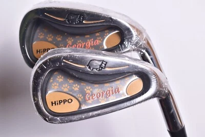 NEW WOMENS HIPPO GOLF IRONS 6-SW LADIES FLEX GRAPHITE SHAFTS - Image 1 of 4