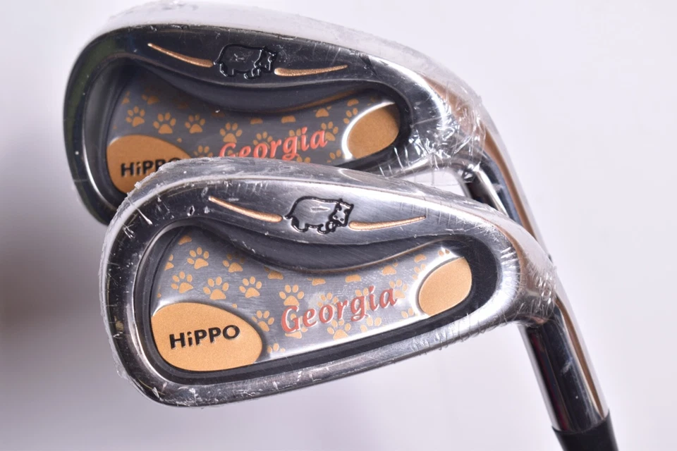 NEW WOMENS HIPPO GOLF IRONS 6-SW LADIES FLEX GRAPHITE SHAFTS - Image 1 of 4