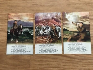 Bamforth Song Cards The Trumpeter 4898 - Picture 1 of 5
