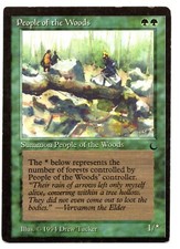 People of the woods - the Dark 1994 magic the gathering mtg