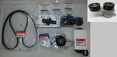 for HONDA/ACURA V6 GENUINE TIMING BELT & WATER PUMP + COMPLETE KIT & TENSIONERS  Foto 1 de 4