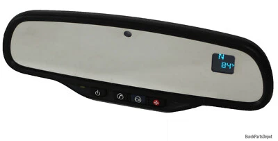 2007-2012 Chevy Silverado Rear View Mirror Auto Dim Temperature 15269045 2009 - Image 1 of 4