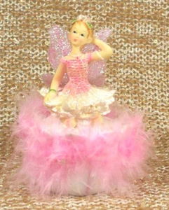 Mary Kay Fairy Princess Trinket Box Seller Choice Pink/Purple Square/Round - Picture 1 of 5