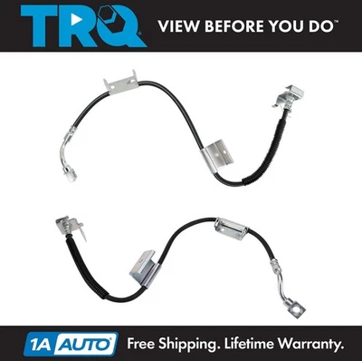 TRQ Front Brake Hose Fits 2003-2005 Chevrolet Silverado 1500 GMC Sierra 1500 - Изображение 1 из 4