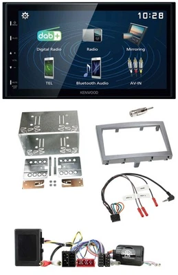 Kenwood 2DIN Bluetooth Lenkrad USB DAB Autoradio für Porsche 911 Boxster Cayman - Bild 1 von 4