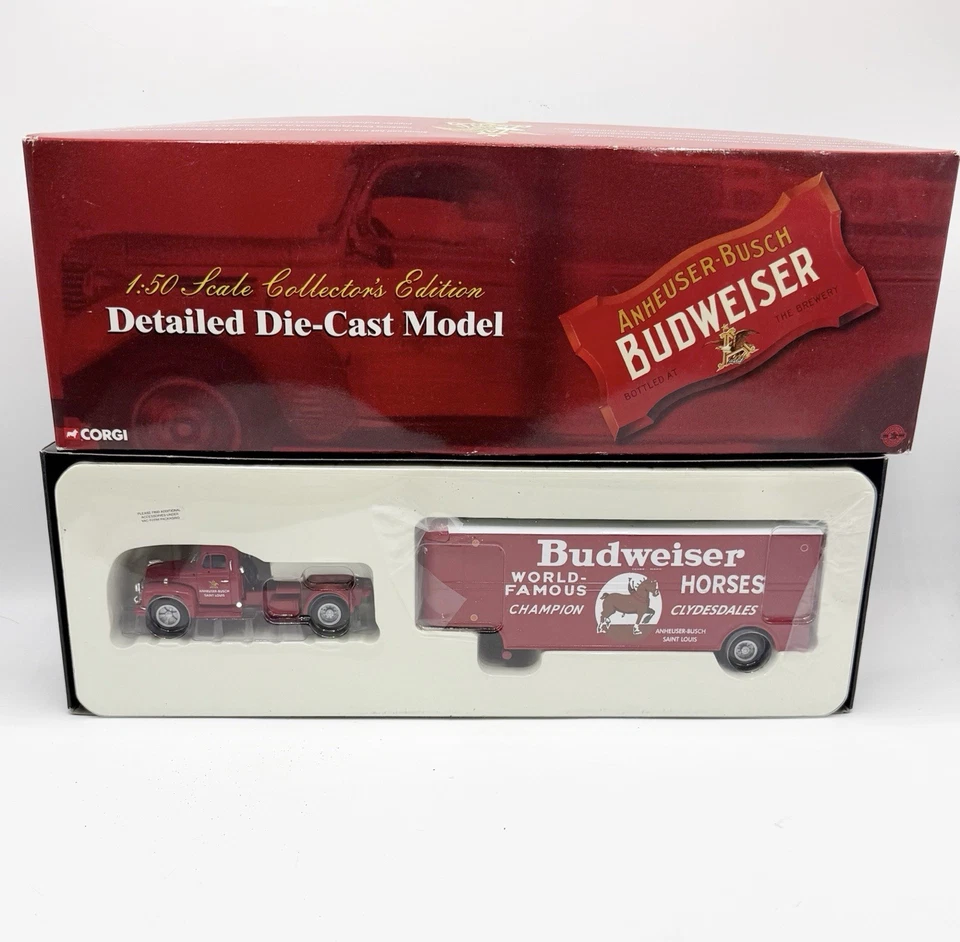 1/50 (1/48) escala o Corgi Mack B Budweiser us52310 us52909 us50706 código personalizado 3 Foto 1 de 4