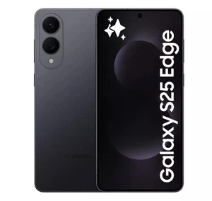 Samsung Galaxy S25 Edge 5G AI Smartphone 512GB Unlocked SIM-Free - Jetblack A - Picture 1 of 9