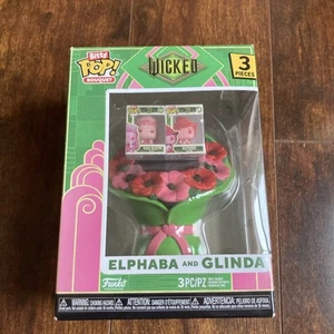 Wicked Elphaba & Glinda Valentine Bouquet Funko Bitty Pop! Vinyl Figur Neu - Bild 1 von 6