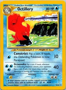 Octillery 34/64 Neo Revelation MP Pokemon TCG - Foto 1 di 2