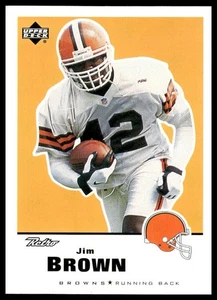 1999 Upper Deck Retro #38 Jim Brown Cleveland Browns NM+ - Picture 1 of 2