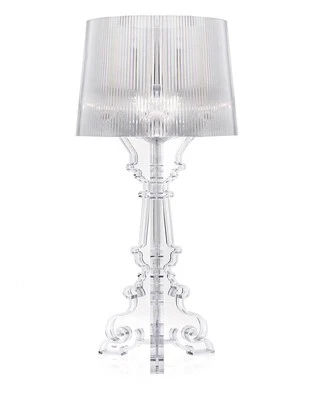 KARTELL BOURGIE 9071B4 TRASPARENTE FERRUCCIO LAVIANI CRISTALLO LAMPADA DA TAVOLO - Immagine 1 di 4