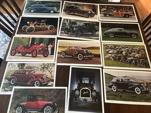 Vtg Lot 13 BUICK Cars 1903-1941 11 X 17 Lithograph Prints Art Picture - Picture 1 of 14