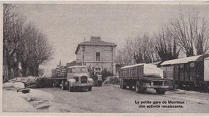 1980 -- LA PETITE GARE DE MONTEUX UNE ACTIVITE RENAISSANTE 3G055 - Picture 1 of 1