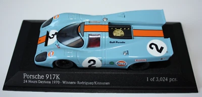 430 706702 Gulf Porsche 917K  Winner Daytona 24H 1970 - Rodiguez / Kinnunen NIB - Photo 1/4