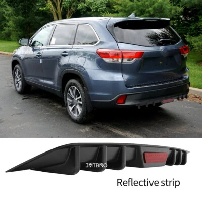 Car Rear Bumper Valance Diffuser Spoiler Splitter Body Kit For Toyota Highlander - Image 1 of 4