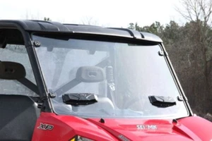 Seizmik Polaris Ranger XP 900 Full-Size Double Hardcoated Versa-Vent Windshield - Picture 1 of 4