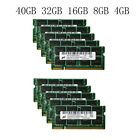40GB 32GB 16GB 8GB 4GB 2GB DDR2 800MHz PC2-6400S 200Pin SODIMM Memory Micron FR
