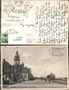 188985,Pommern Polen Seebad Swinemünde Kurhaus - Picture 1 of 1