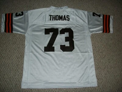 JOE THOMAS Unsigned Custom Cleveland Sewn Football Jersey Sizes S-3XL All Colors - Image 1 of 4