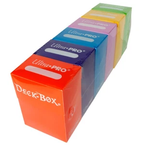 Ultra Pro Deck Box Bundle 6 Colour Pack 85324 - Picture 1 of 1
