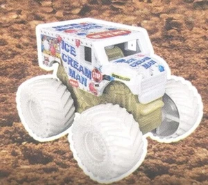 🔥2024 Series 14 #372🔥MONSTER JAM MINI Series ~ 🔥ICE CREAM MAN 🔥 - Picture 1 of 1
