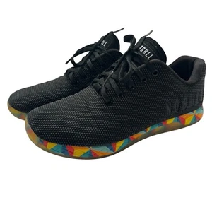 Nobull Outwork Shoes Gym Workout Gum Bottom Lace Up Black Mens 9 Womens 10.5 - Picture 1 of 8