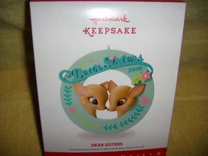 HALLMARK KEEPSAKE 2016 DEAR SISTERS ( 2 DOES ) - Bild 1 von 1