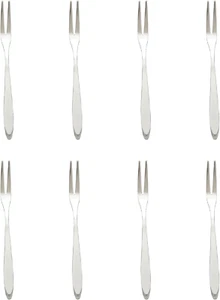 8 Pieces Pickle Forks, 5 Inches Handle Olive Fork, Stainless Steel Cocktail Fork - Picture 1 of 12