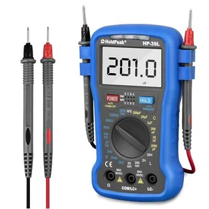 Multímetro digital LCR probador de capacitancia de inductancia de resistencia de ohmímetro hFE ohmio - Imagen 1 de 11