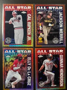 2025 Topps Series 2 1990 All Stars MOJO Refractor YOU PICK Silver Pack Chrome - Picture 1 of 17