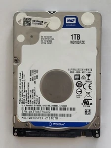 WD10SPZX-21Z10T0, DCM: HANT2AB, 01 NOV 2017, Western Digital 1Tb 2.5" Sata HDD - Imagen 1 de 2