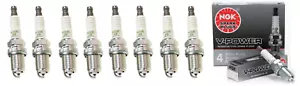 NGK "V-POWER" Spark Plugs (Set of 8) 2005-2009 for Land Rover LR3 4.4L V8 - Picture 1 of 1