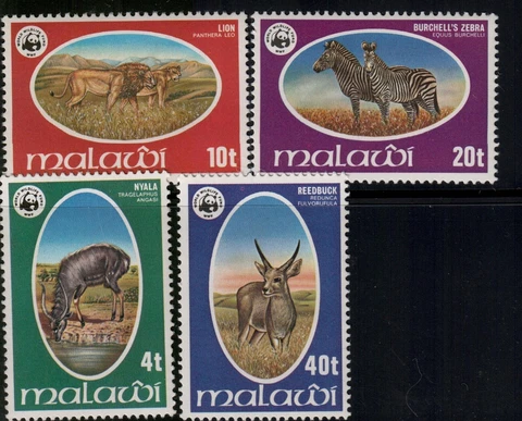 Malawi,Scott#319-322,MNH,Scott=$65 Cover