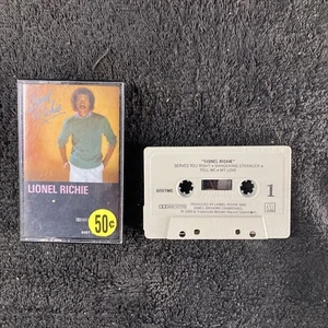 LIONEL RICHIE SELF-TITLED Cassette Tape 1982 Funk Soul - Picture 1 of 6