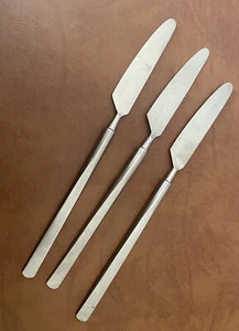 3 Universal Steel OBELISK Dinner Knife Knives Copenhagen Cutlery Stainless Erik - Picture 1 of 3