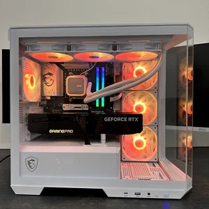 GAMING PC Intel Core i9 14900K RTX 5090 6TB M.2 SSD 128GB DDR5 RAM - Picture 1 of 15