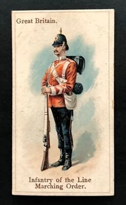 Soldiers & Sailors, Blue (Wills) #Infantry, Marching Order (Great Britain) - Picture 1 of 2